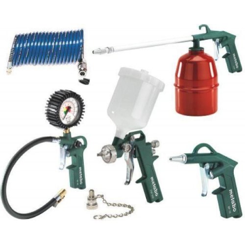 Набір пневматичних інструментів Metabo LPZ 7 Set, 7одиниць