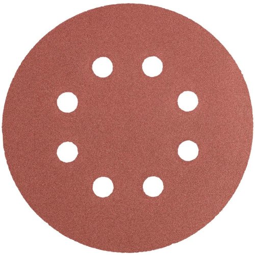 Круг шліфувальний GRAPHITE, 5шт, на липучці, 125мм, K240