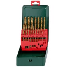 Набір свердел по металу Metabo HSS-TiN, 19шт