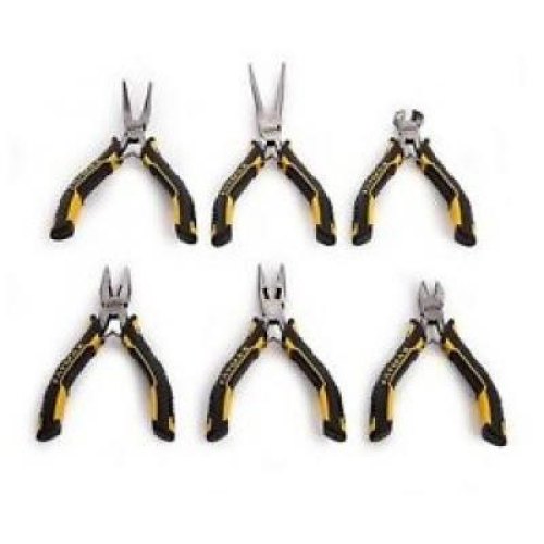 Набір інструментів шарнірно-губцевих Stanley FatMax, 6шт, прецизійні