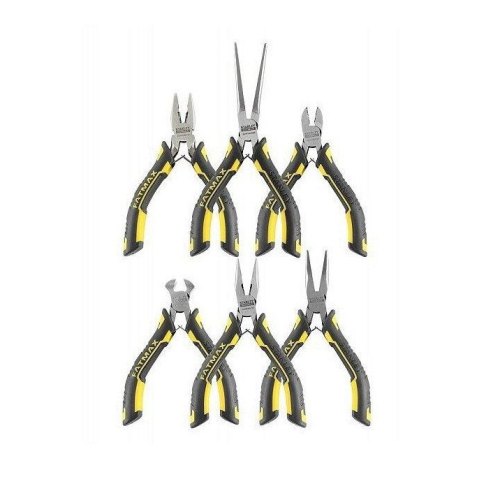 Набір інструментів шарнірно-губцевих Stanley FatMax, 6шт, прецизійні