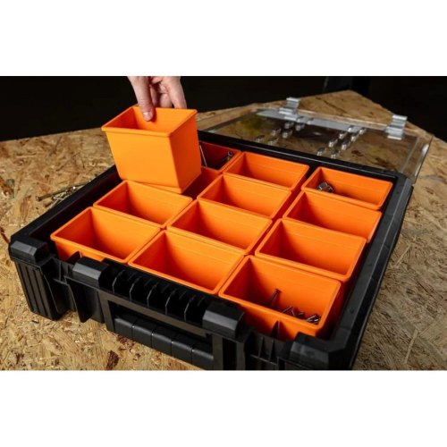 Органайзер Neo Tools, 12 контейнерів, 12х40х40см, пластмаса