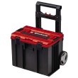 Ящик модульний для інструменту Einhell E-Case L, на коліщатках, телескопічна ручка, 40.6х44.4х35.5см, пластик