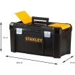 Ящик для інструменту Stanley Essential, органайзер в кришці, 25.4x48.2x25см, пластик