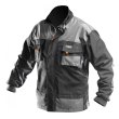 Куртка робоча Neo Tools HD, посилена, XL(56), сірий