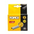 Скоби TOPEX, тип J, 14мм, 1000шт
