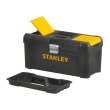 Ящик для інструменту Stanley Essential, органайзер в кришці, 19.5x40.6х20.5см, пластик