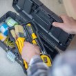 Ящик для інструменту Stanley Essential, органайзер в кришці, 19.5x40.6х20.5см, пластик