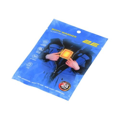 Хімічна грілка для тіла/рук 2E розмір M (130x100мм), неклейка, до 24 годин - 40 шт