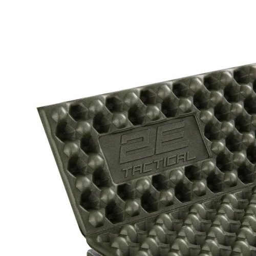 Каремат складаний 2E Base XT, пінний, з тепловідбивним покриттям, зелений