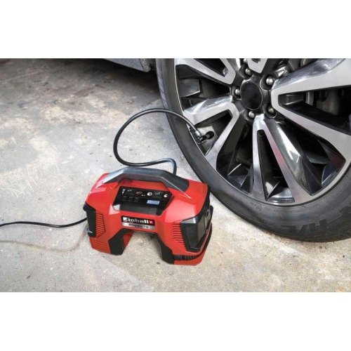 Компресор автомобільний гібридний Einhell PRESSITO, PXC, 220В або 1х18В, 0.83кг
