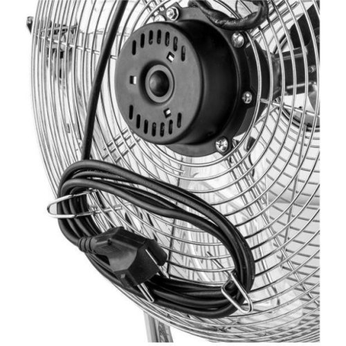 Вентилятор підлоговий Neo Tools, професійний, 30см, 50Вт, кнопки, двигун мідь 100%, сріблястий