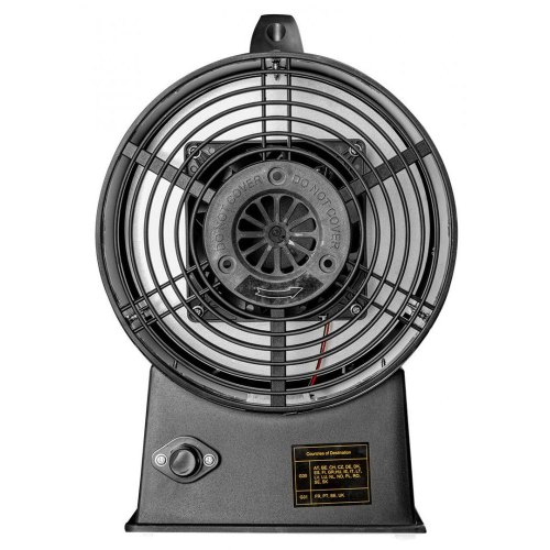 Теплова гармата газова GRAPHITE, акумуляторна 18В, 15кВт, 120м кв, 320м куб/год, IP24, чорний