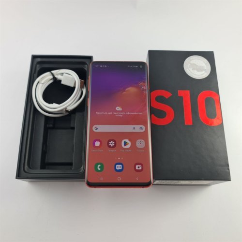 Смартфон Samsung Galaxy S10 128 GB Red USED **
