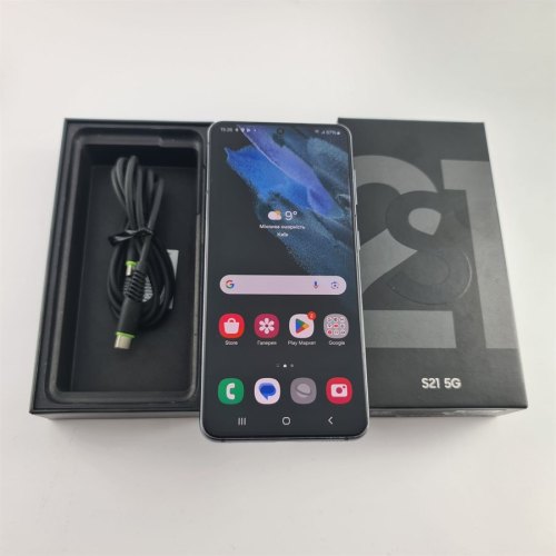 Смартфон Samsung Galaxy S21 128 GB Phantom Grey USED **