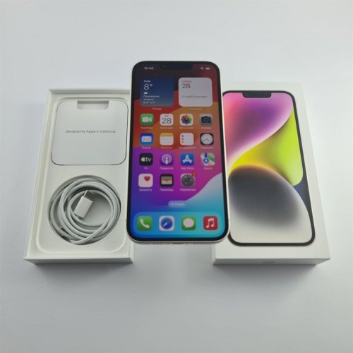 Смартфон Apple iPhone 14 128 GB Starlight USED **