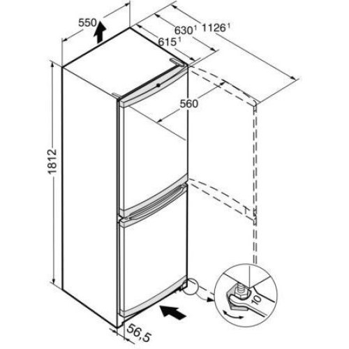 Холодильник Liebherr CUe 3331