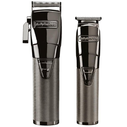Машинка для стрижки Babyliss Pro FX8705E GunSteel FX Grooming Set
