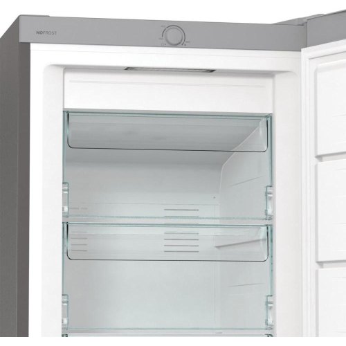 Морозильна камера Gorenje, 185.5x59.5х66.3, 280л, 1дв., A++, NF, Інвертор, сріблястий