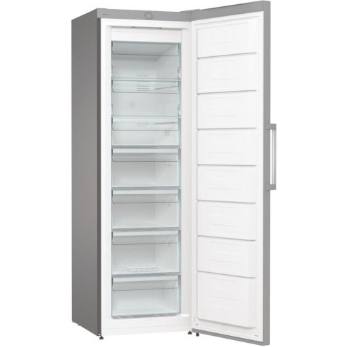 Морозильна камера Gorenje, 185.5x59.5х66.3, 280л, 1дв., A++, NF, Інвертор, сріблястий