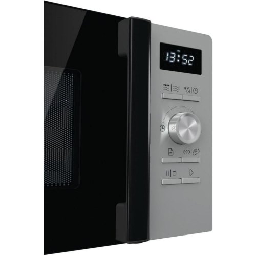 Мікрохвильова піч Gorenje, 20л, електронне керування, 800Вт, гриль, дисплей, 11 програм, нержавіюча сталь (MO20A4XH)