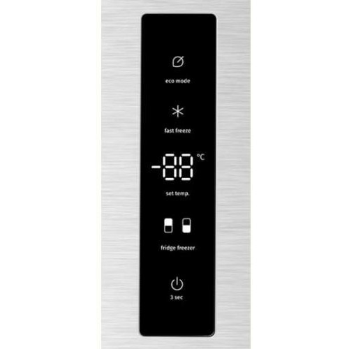 Холодильник з нижн. мороз. камерою Gorenje, 200х60х60см, 2 двері, 238(86)л, А+, NF+, Зона св-ті, Зовн. Дисп, Сірий