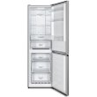 Холодильник Gorenje з нижн. мороз. камерою, 185х60х60см, 2 дв., Х- 207л, М- 93л, A++, NoFrost Plus, Fresh zone, Зовн. Диспл, сірий