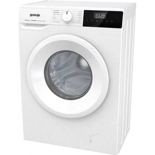 Пральна машина Gorenje фронтальна, 7кг, 1200, A+++, 43,5см, дисплей, пара, інвертор, білий