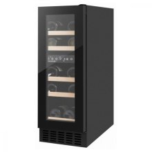 Холодильник Philco для вина, 85х29.5х57, холод.відд.-47л, зон - 2, бут-17, диспл, підсвітка, чорний