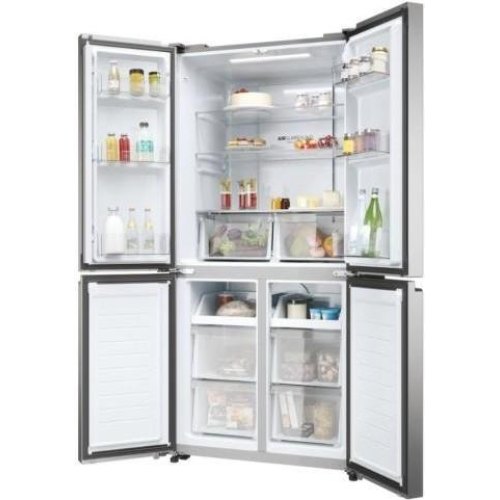 Холодильник Haier багатодверний, 181.5x83.3х65, холод.відд.-311л, мороз.відд.-156л, 4дв., А+, NF, інв., дисплей, нерж