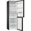 Холодильник з нижн. мороз. камерою Gorenje, 185х60х60см, 2 двері, 210(110)л, А++, NoFrost Plus, Зона св-ті, Зовн. Диспл, сірий