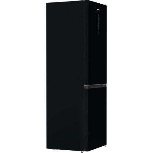 Холодильник з нижн. мороз. камерою Gorenje, 185х60х60см, 2 двері, 210(110)л, А++, NoFrost Plus, Зона св-ті, Зовн. Диспл, сірий