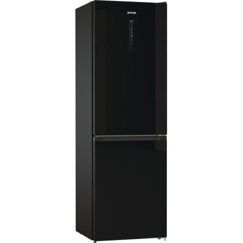 Холодильник з нижн. мороз. камерою Gorenje, 185х60х60см, 2 двері, 210(110)л, А++, NoFrost Plus, Зона св-ті, Зовн. Диспл, сірий