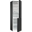 Холодильник з нижн. мороз. камерою Gorenje, 185х60х60см, 2 двері, 210(110)л, А++, NoFrost Plus, Зона св-ті, Зовн. Диспл, сірий