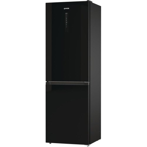 Холодильник з нижн. мороз. камерою Gorenje, 185х60х60см, 2 двері, 210(110)л, А++, NoFrost Plus, Зона св-ті, Зовн. Диспл, сірий