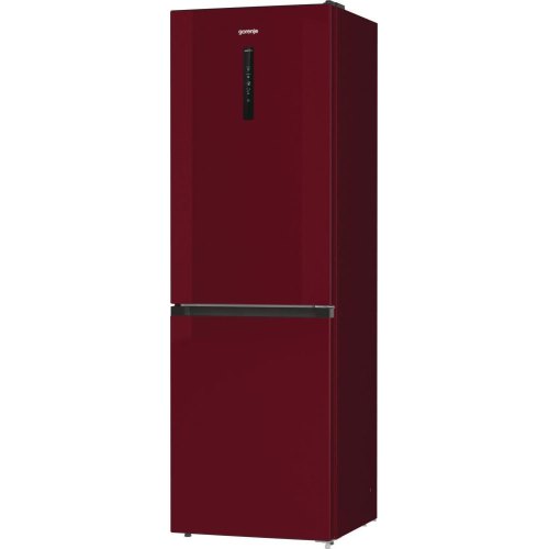 Холодильник з нижн. мороз. камерою Gorenje, 185х60х60см, 2 двері, 210(110)л, А++, NoFrost Plus, Зона св-ті, Зовн. Диспл, сірий