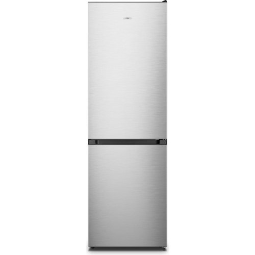 Холодильник Gorenje з нижн. мороз. камерою, 185х60х60см, 2 дв., Х- 207л, М- 97л, A+, NoFrost Plus, Fresh zone, Диспл, сірий