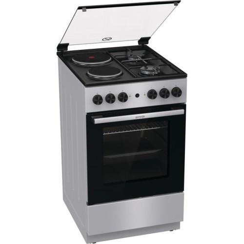 Плита Gorenje комбінована, 68л, 50x60см, нерж