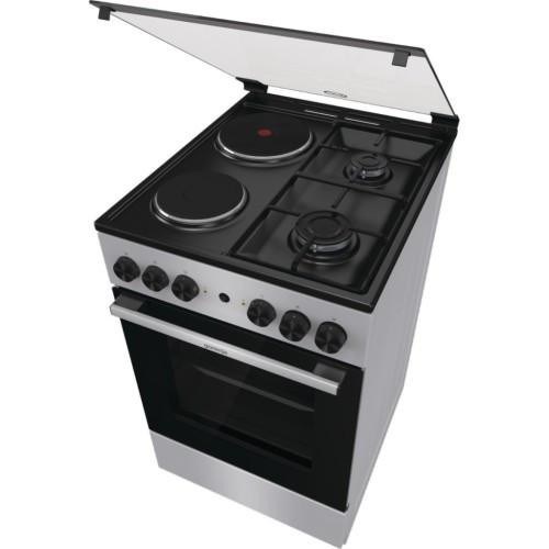 Плита Gorenje комбінована, 68л, 50x60см, нерж