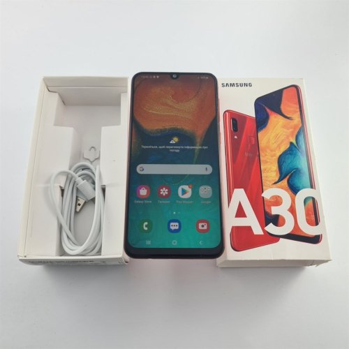 Смартфон Samsung Galaxy A30 32 GB Red USED **