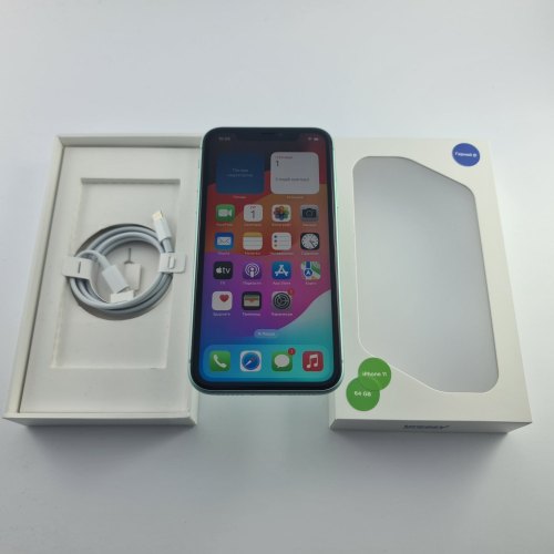 Смартфон Apple iPhone 11 64 GB Green USED **