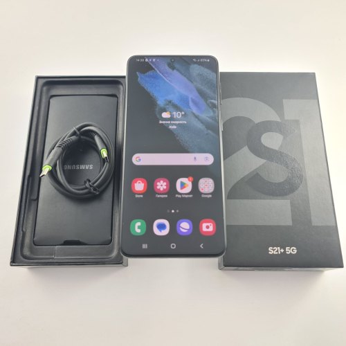 Смартфон Samsung Galaxy S21 Plus 128 GB Phantom Black USED **