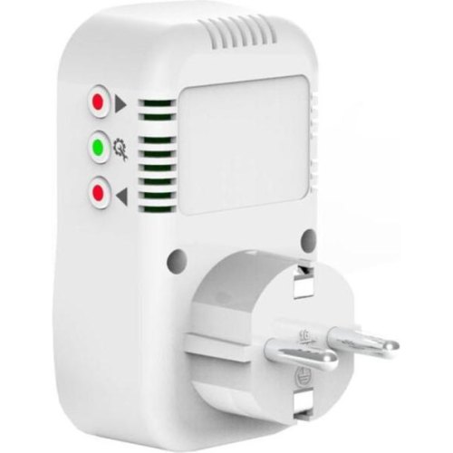 Реле напруги ColorWay (16A/3680W) 150V-210V/230V-280V, DS1, 1 розетка