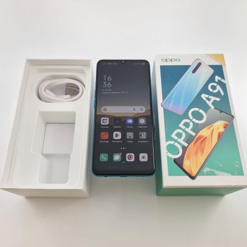 Смартфон Oppo A91 128 GB Blazing Blue USED **