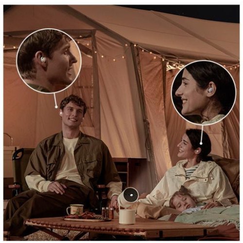 Проєктор Samsung The Freestyle 2nd-Gen White (SP-LFF3CLAXXUA) + Зовнішній акумулятор Samsung для проектора The Freestyle (VG-FBB3BA) у подарунок!