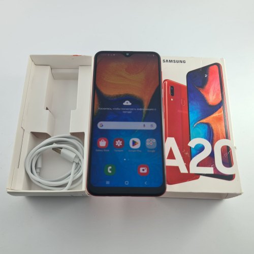 Смартфон Samsung Galaxy A20 32 GB Red USED **