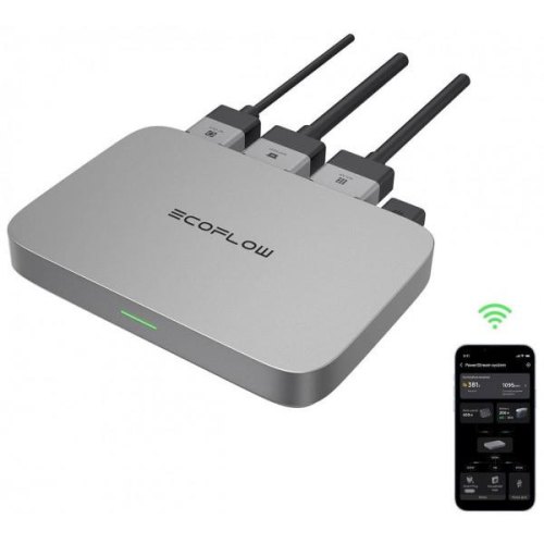 Комплект EcoFlow PowerStream - мікроінвертор 600W і зарядна станція Delta Max