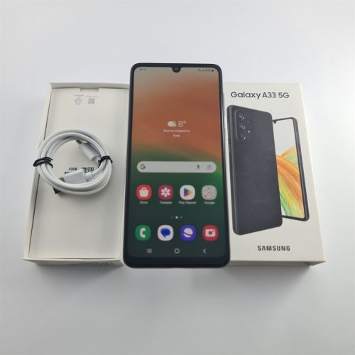 Смартфон Samsung Galaxy A33 128 GB Black USED **