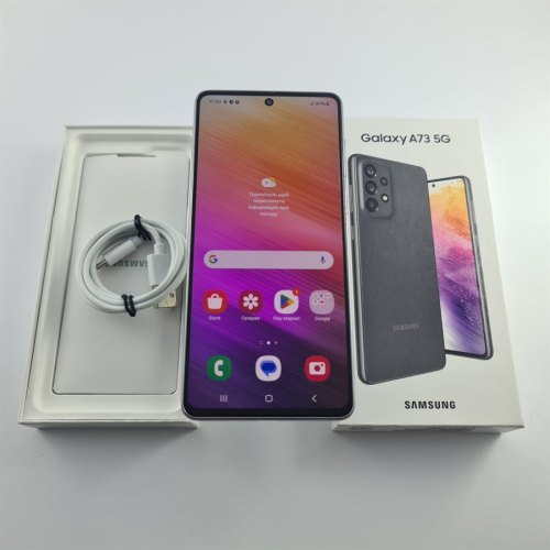 Смартфон Samsung Galaxy A73 256 GB Gray USED **