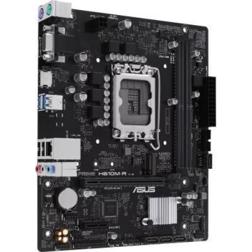 материнська плата Asus s1700/2DDR5/VGA/HDMI/DP/2PCIe/4S ATA/2M.2 PRIME H610M-R-SI